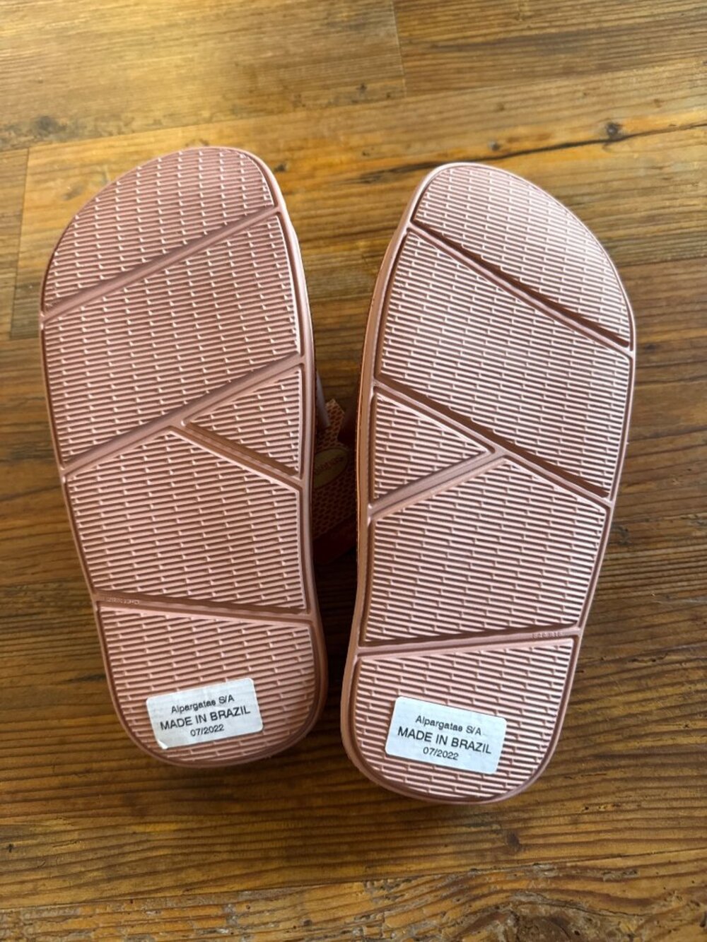 Havaianas Slide Metallic Flip-Flop Sandal Women's Shoes 35-36 EU New with Tag - Picture 6 of 7